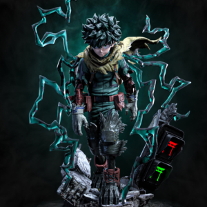 Deku | My Hero Academia Resin Statue | Painted or Unpainted | 3D Printed Collectible