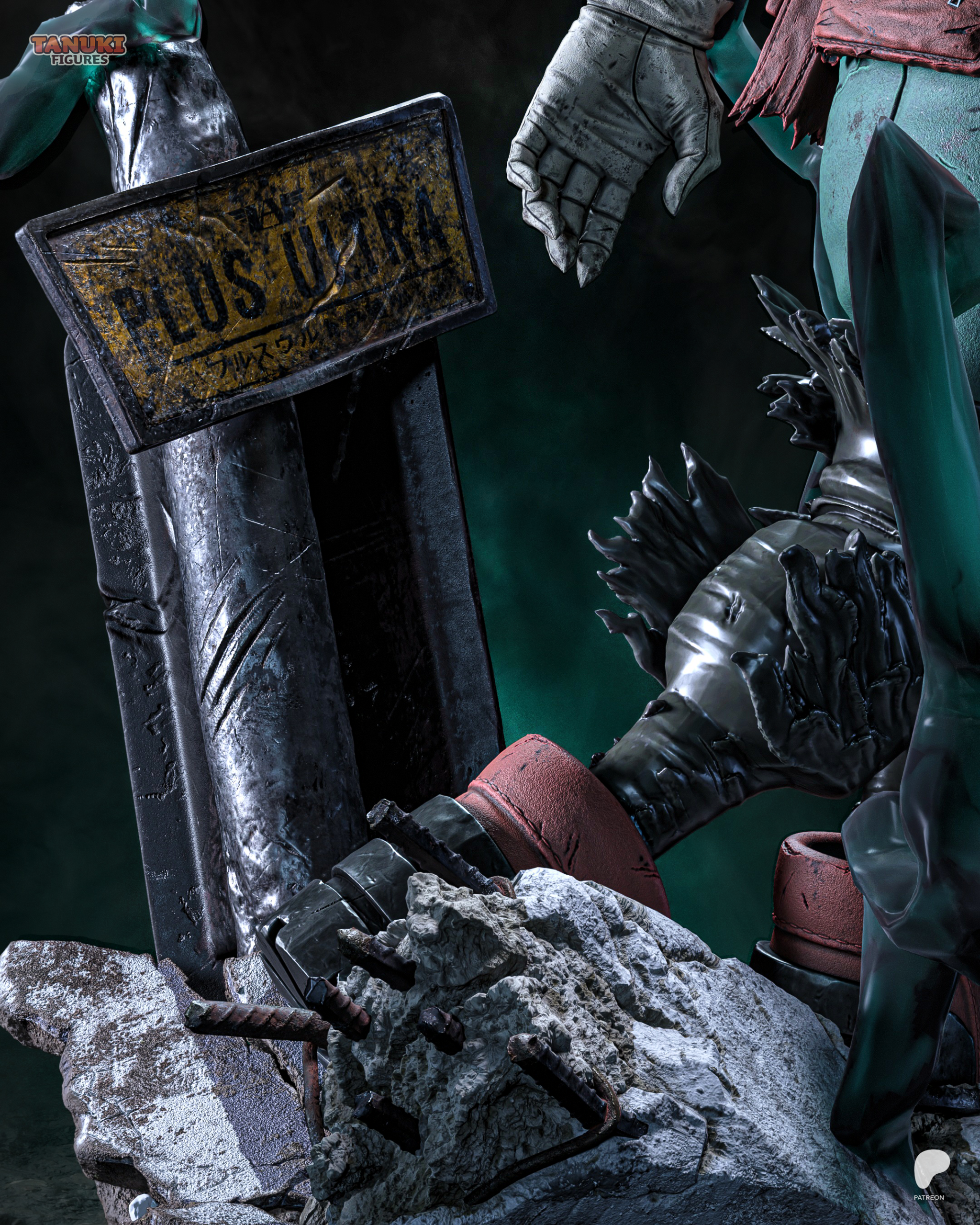 Deku | My Hero Academia Resin Statue | Painted or Unpainted | 3D Printed Collectible - Image 8