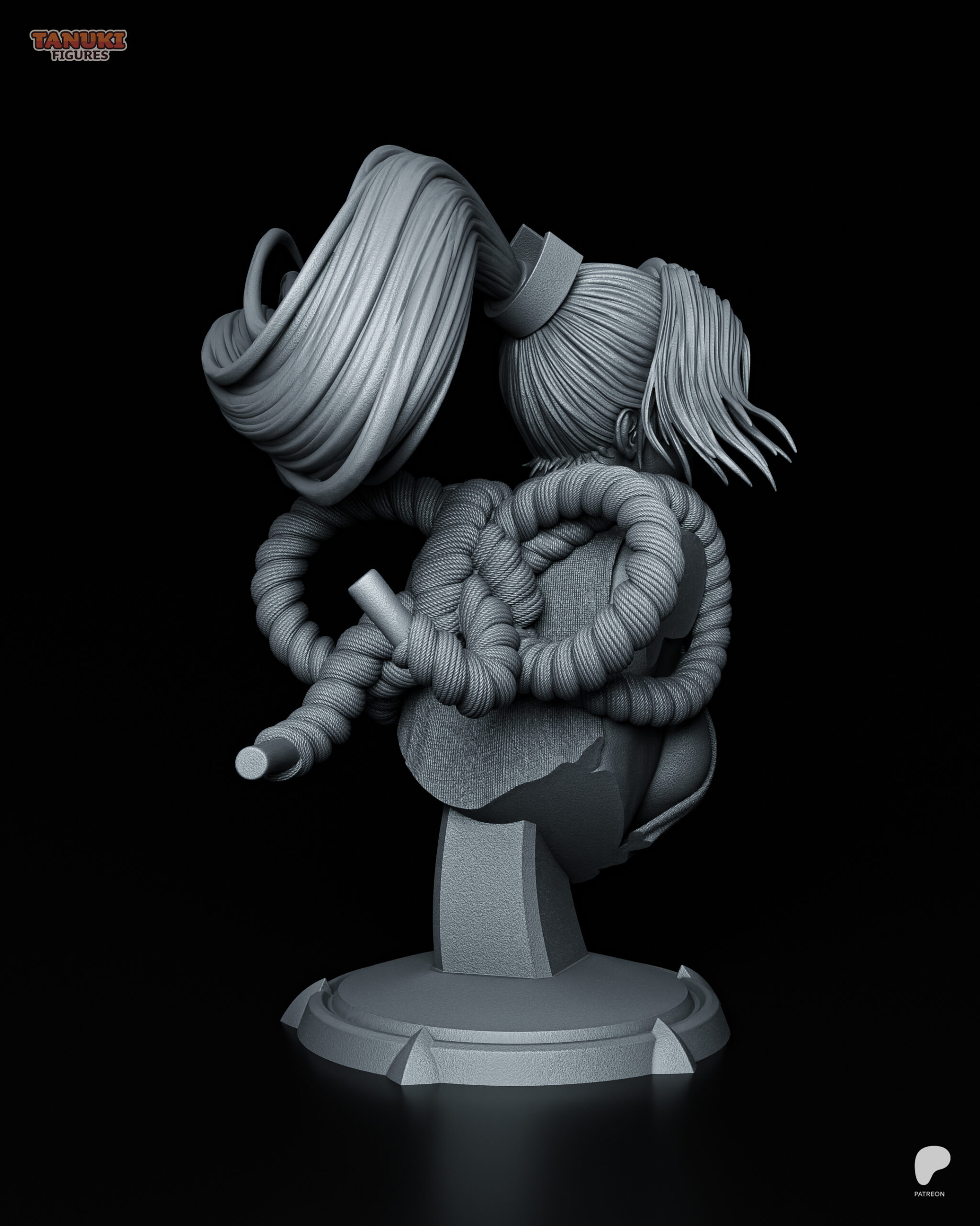 Mai Shiranui Bust (The King of Fighters / Fatal Fury) Resin statue - Image 2