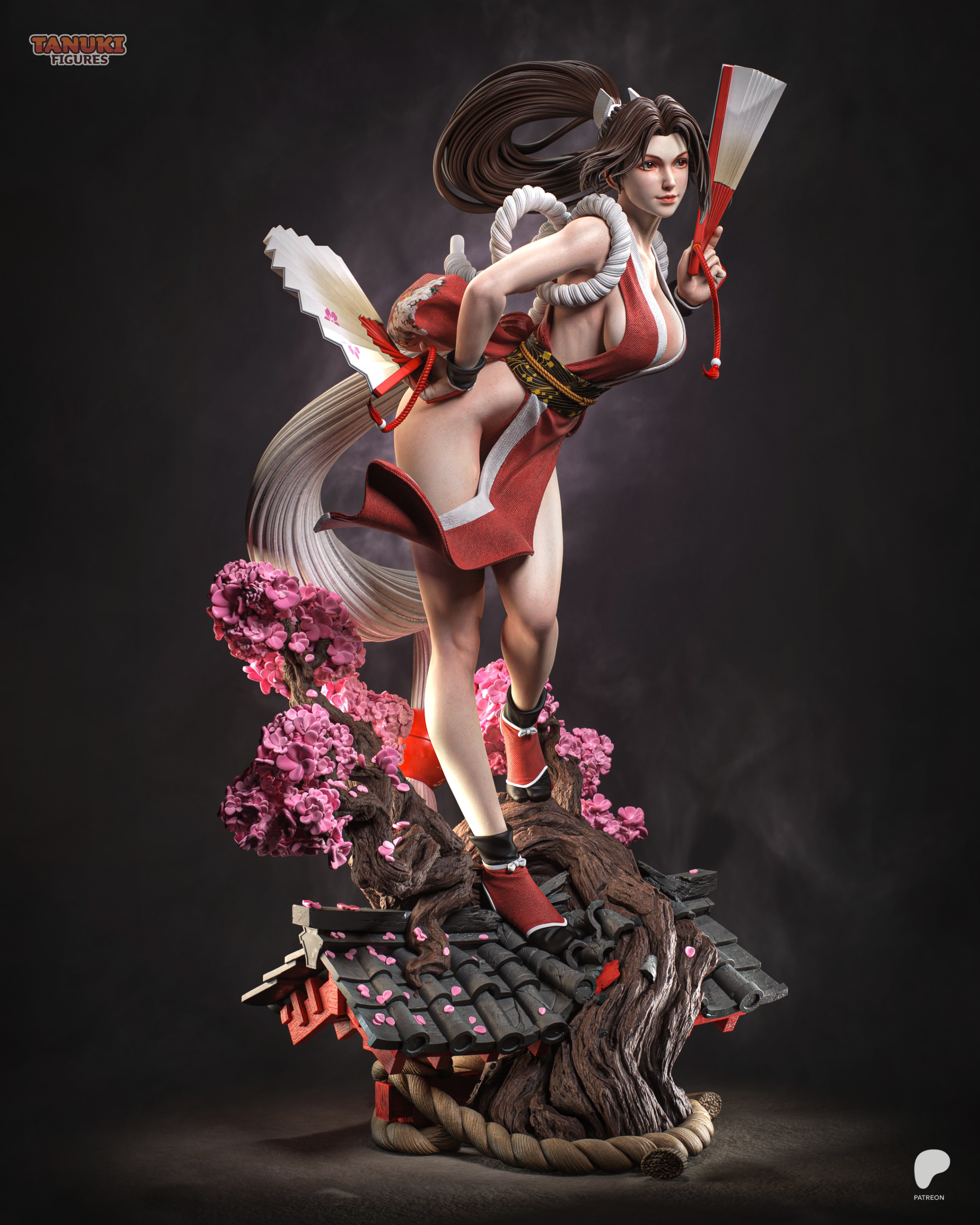 Mai Shiranui (The King of Fighters / Fatal Fury) Resin Statue - Image 4