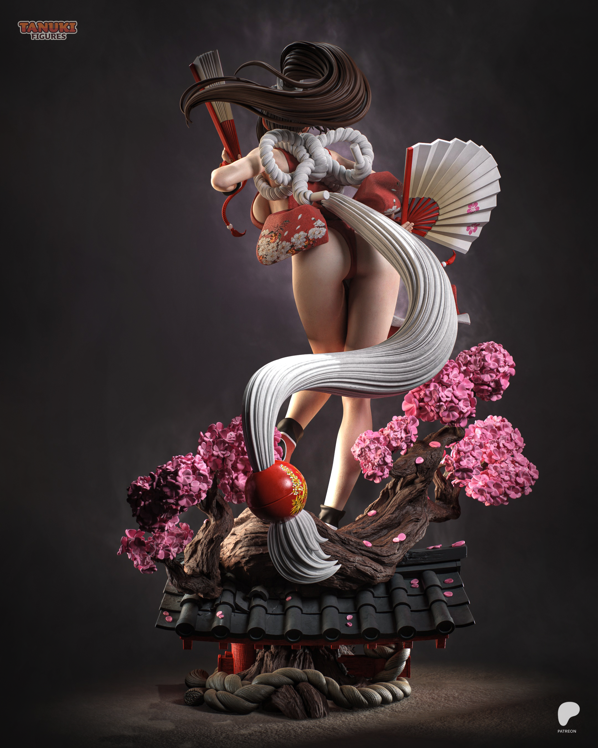 Mai Shiranui (The King of Fighters / Fatal Fury) Resin Statue - Image 3