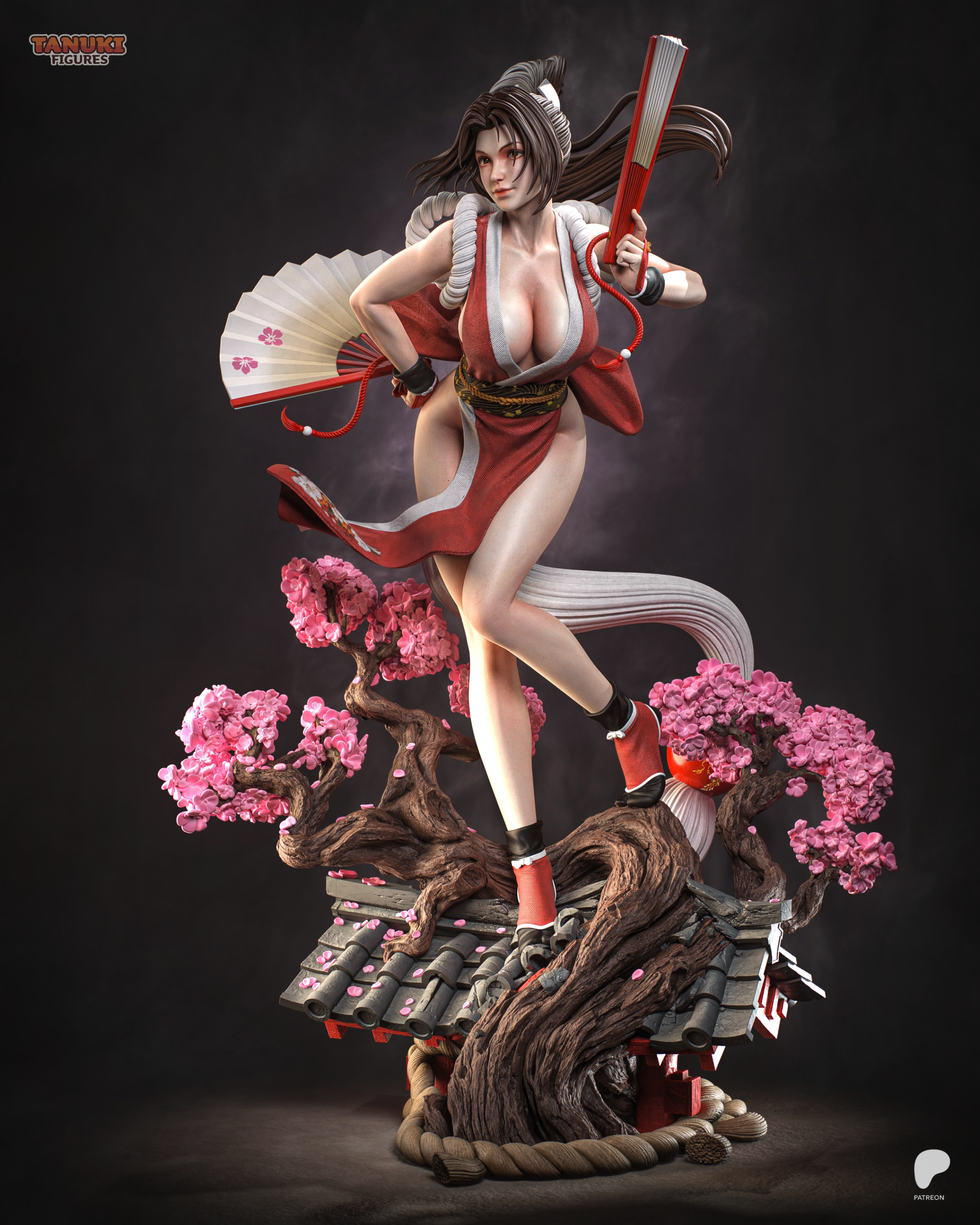 Mai Shiranui (The King of Fighters / Fatal Fury) Resin Statue - Image 2