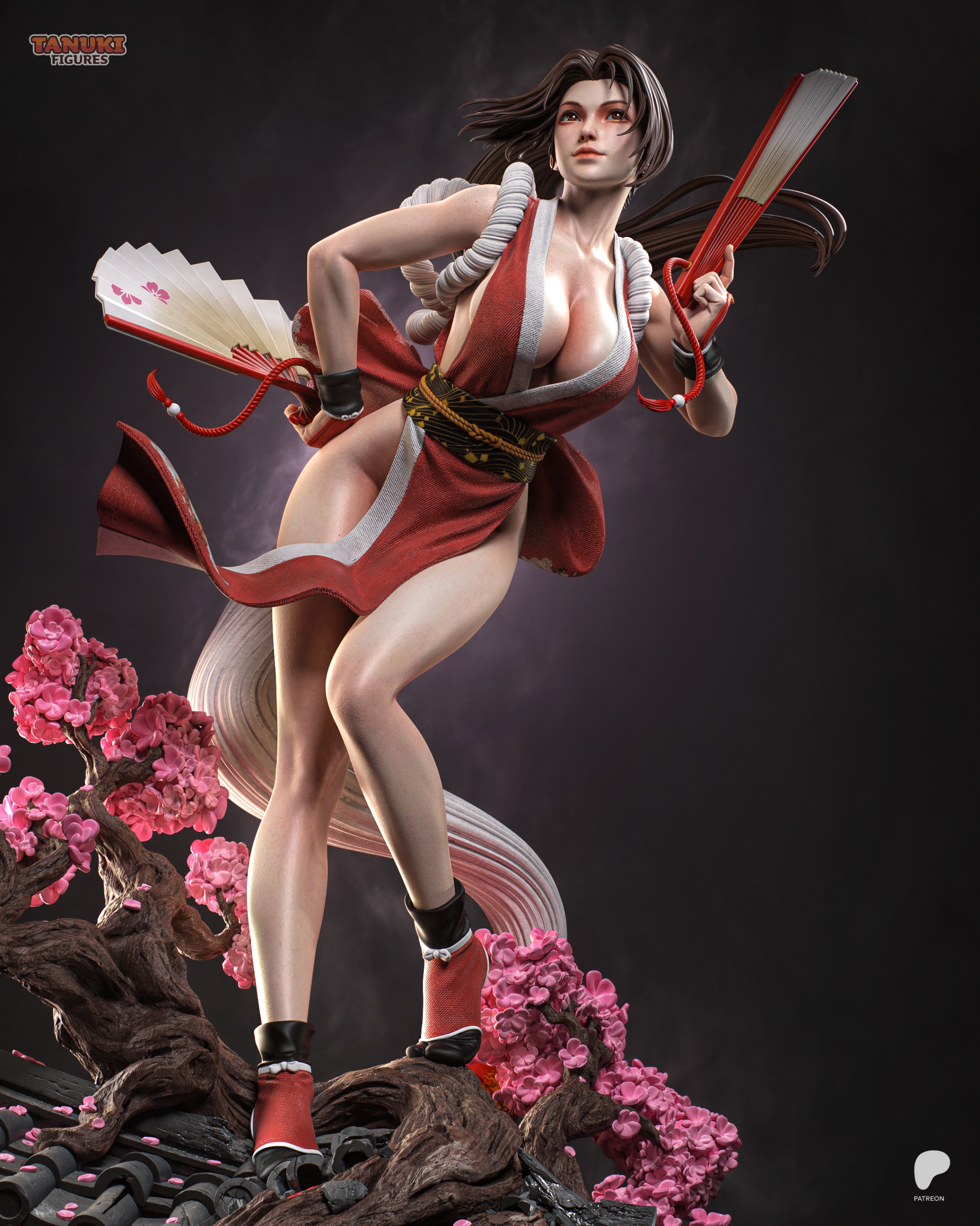 Mai Shiranui (The King of Fighters / Fatal Fury) Resin Statue - Image 7
